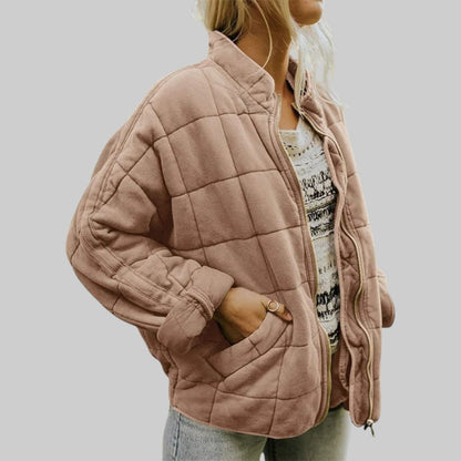 Josiane | Pikowana kurtka oversize