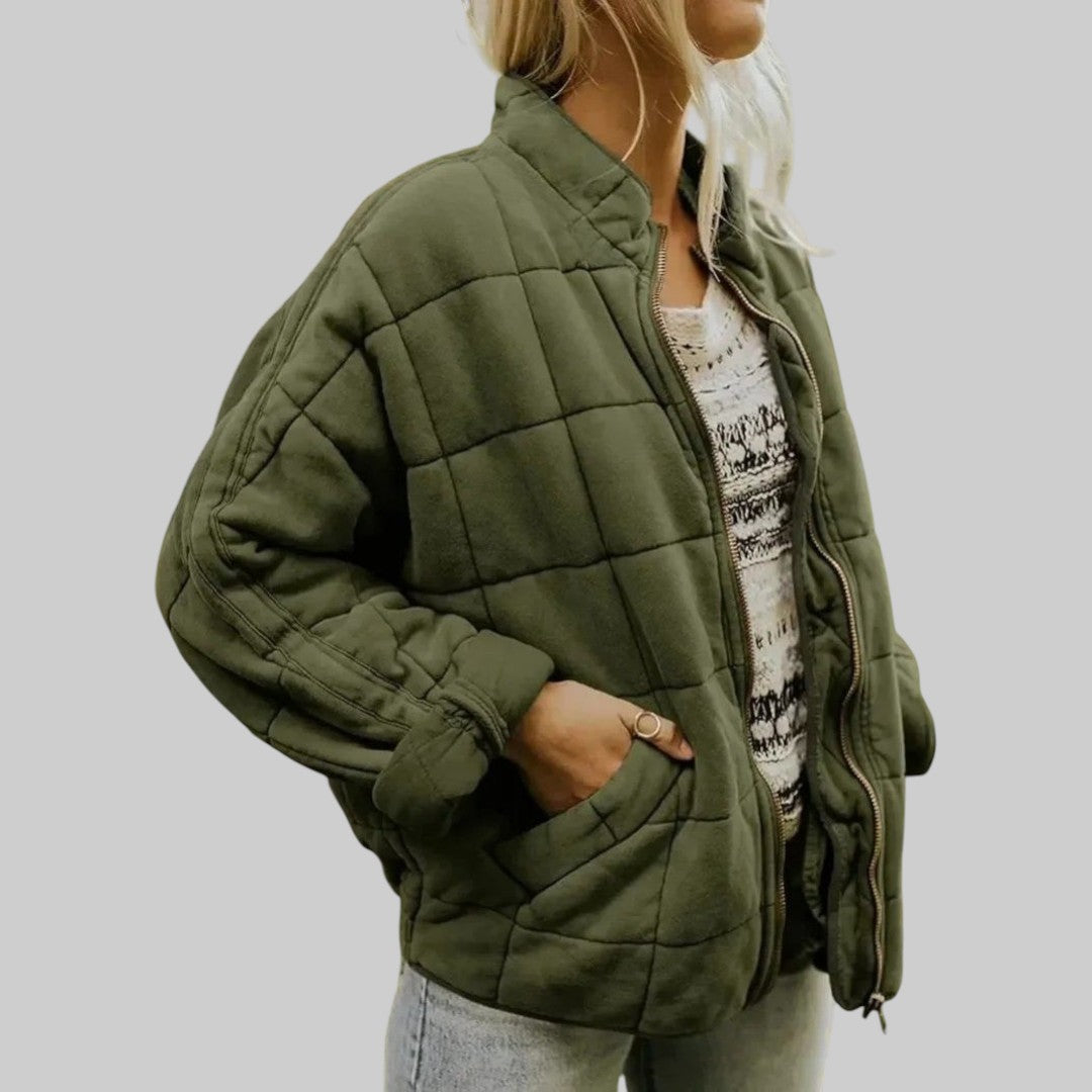 Josiane | Pikowana kurtka oversize