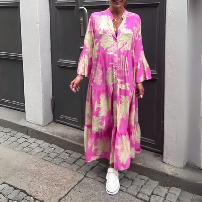 Nerina | Elegancka długa sukienka