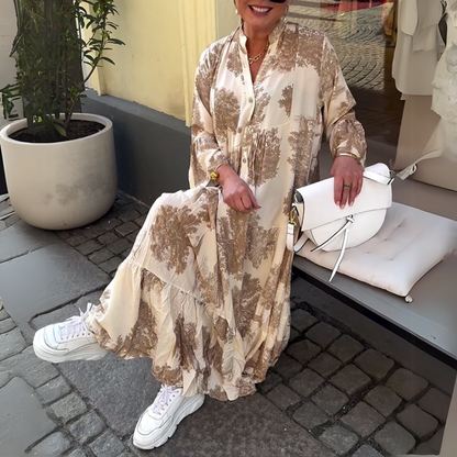 Nerina | Elegancka długa sukienka