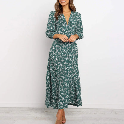 Jane | Elegancka sukienka w kwiaty