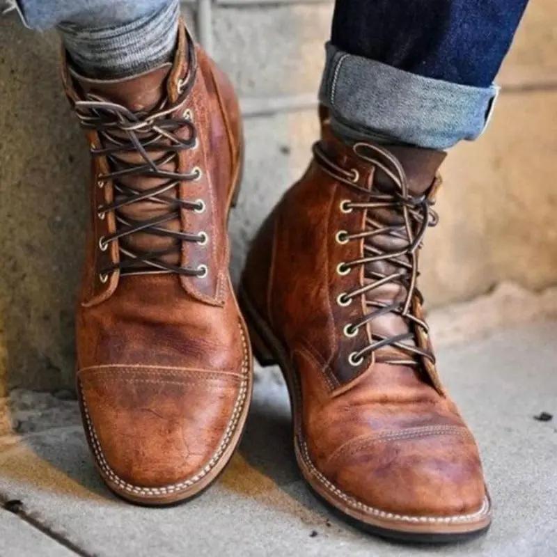Jason | Skórzane buty