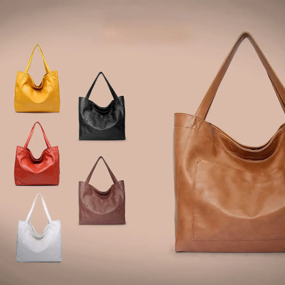 Fleur de cercle | Luksusowa torebka na ramię z miękkiego materiału