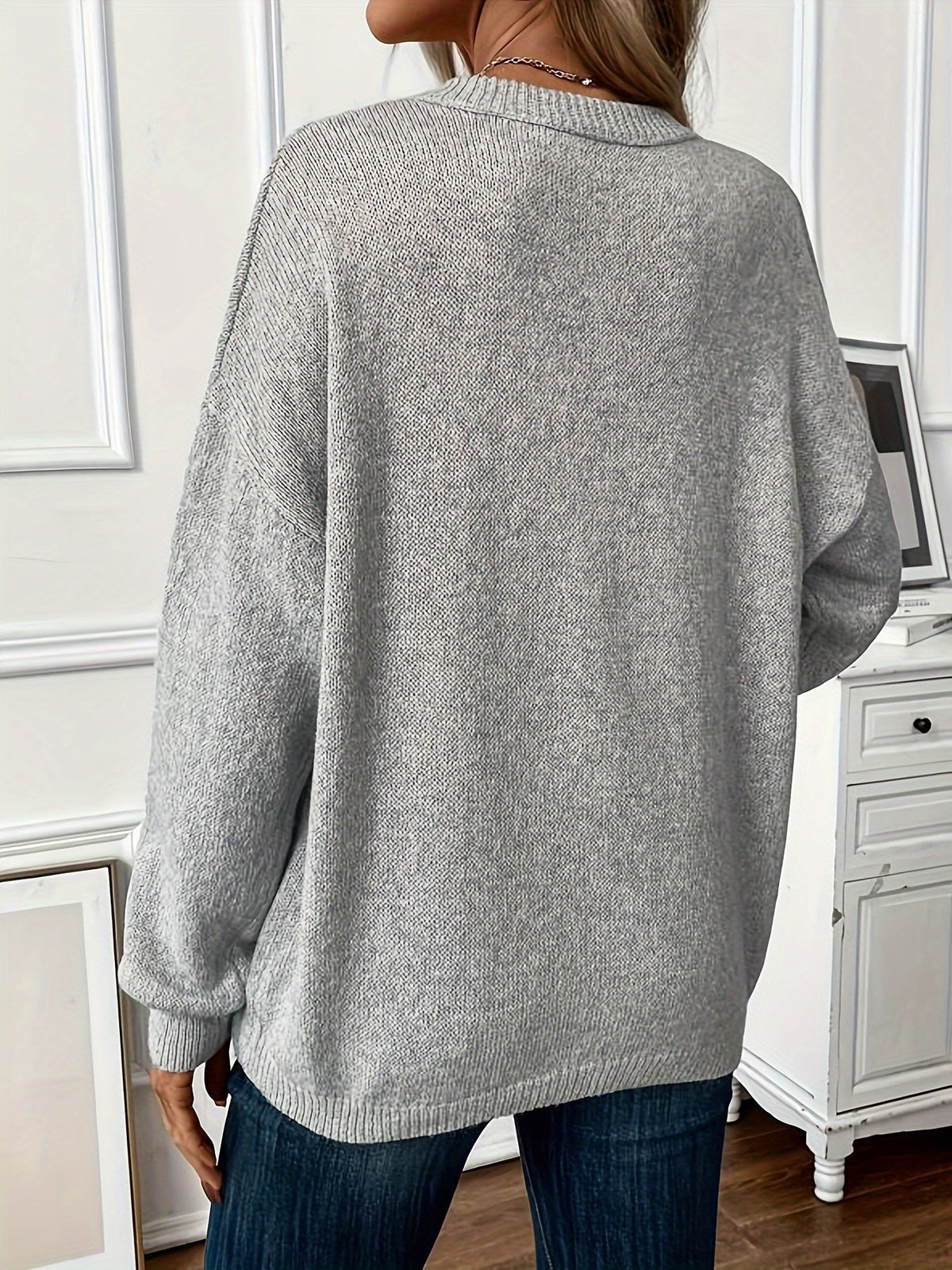 Azariah | Luźny elegancki sweter