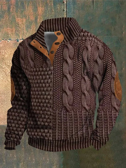 Amelin & Co™ | Sweter z nadrukiem vintage