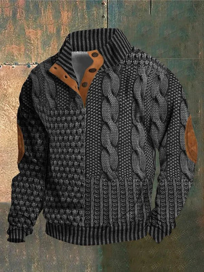 Amelin & Co™ | Sweter z nadrukiem vintage