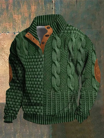 Amelin & Co™ | Sweter z nadrukiem vintage