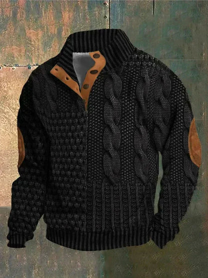 Amelin & Co™ | Sweter z nadrukiem vintage
