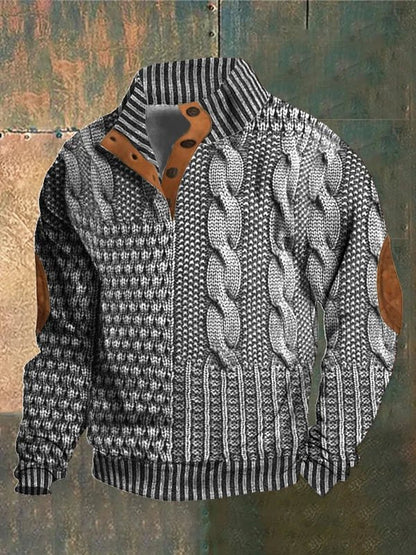 Amelin & Co™ | Sweter z nadrukiem vintage
