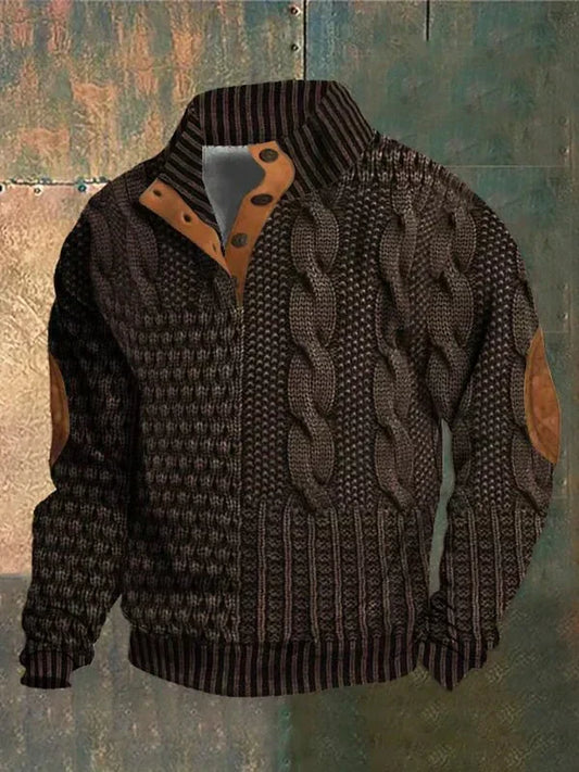 Amelin & Co™ | Sweter z nadrukiem vintage