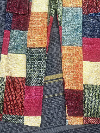Amelin & Co™ | Męskie spodnie cargo patchwork
