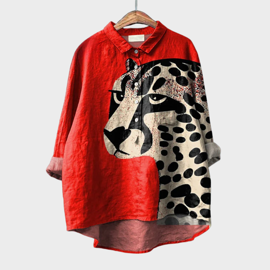 Nala | Elegancka letnia koszula z lnu