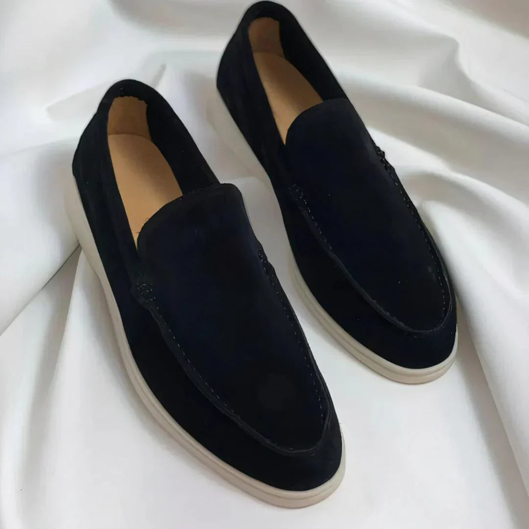 Amelin & Co™ | Eleganckie mokasyny Nové z zamszu premium