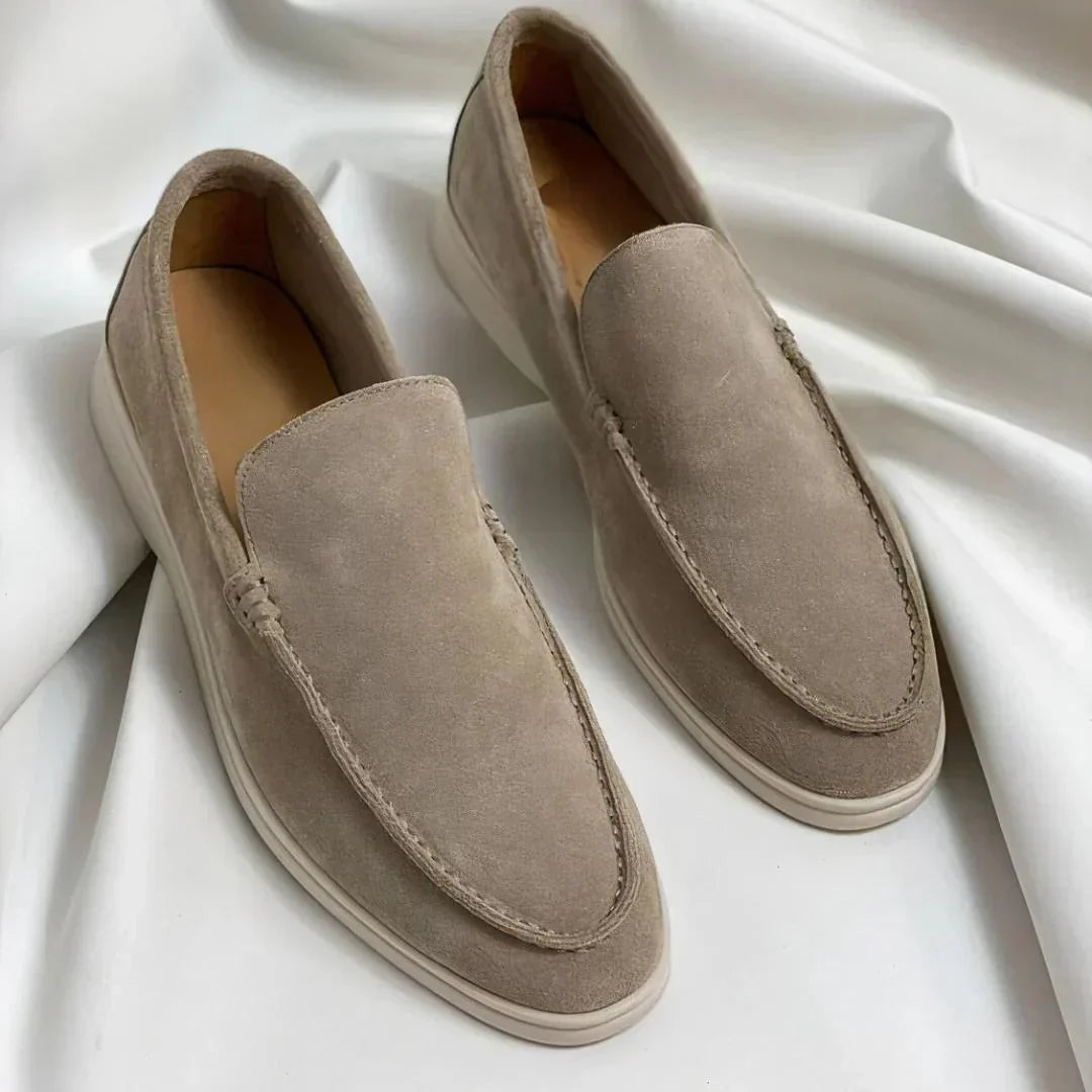 Amelin & Co™ | Eleganckie mokasyny Nové z zamszu premium