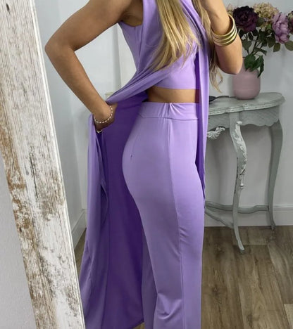 Flavia | Szykowny komplet bez rękawów