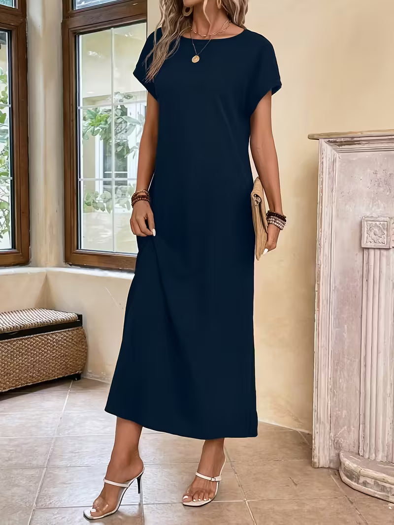 Margaux | Elegancka minimalistyczna długa sukienka