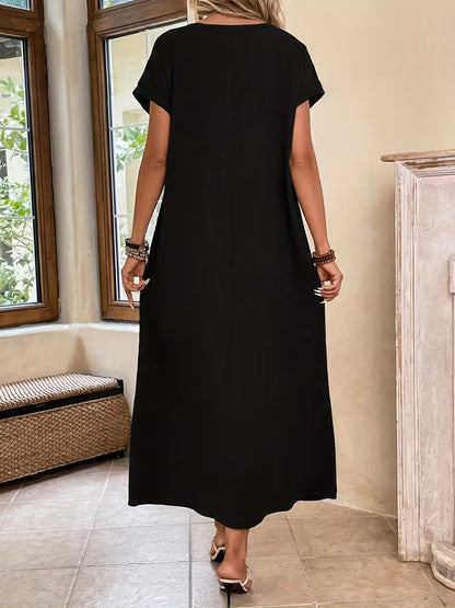 Margaux | Elegancka minimalistyczna długa sukienka