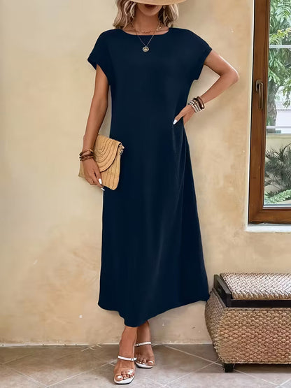 Margaux | Elegancka minimalistyczna długa sukienka