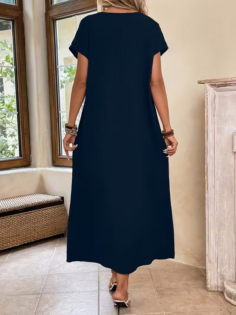 Margaux | Elegancka minimalistyczna długa sukienka