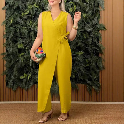 Inès | Elegancki zwiewny kombinezon