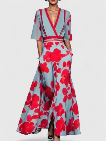 Aimee | Długa sukienka