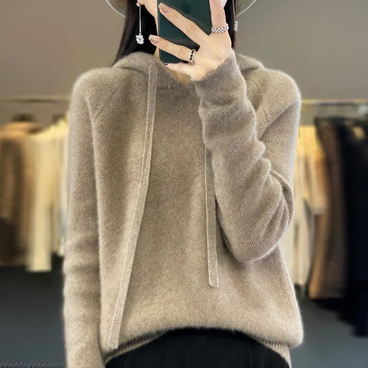 Hermine | Miękki zimowy sweter z wełny merino