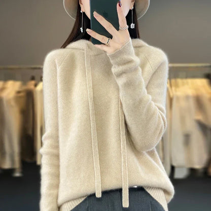 Hermine | Miękki zimowy sweter z wełny merino