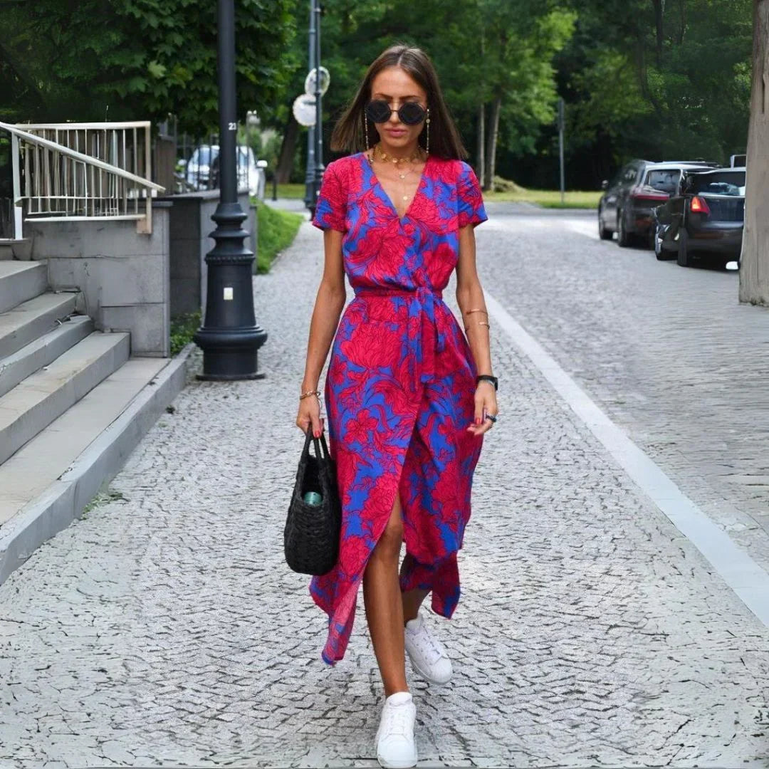 Suzanne | Elegancka zwiewna sukienka