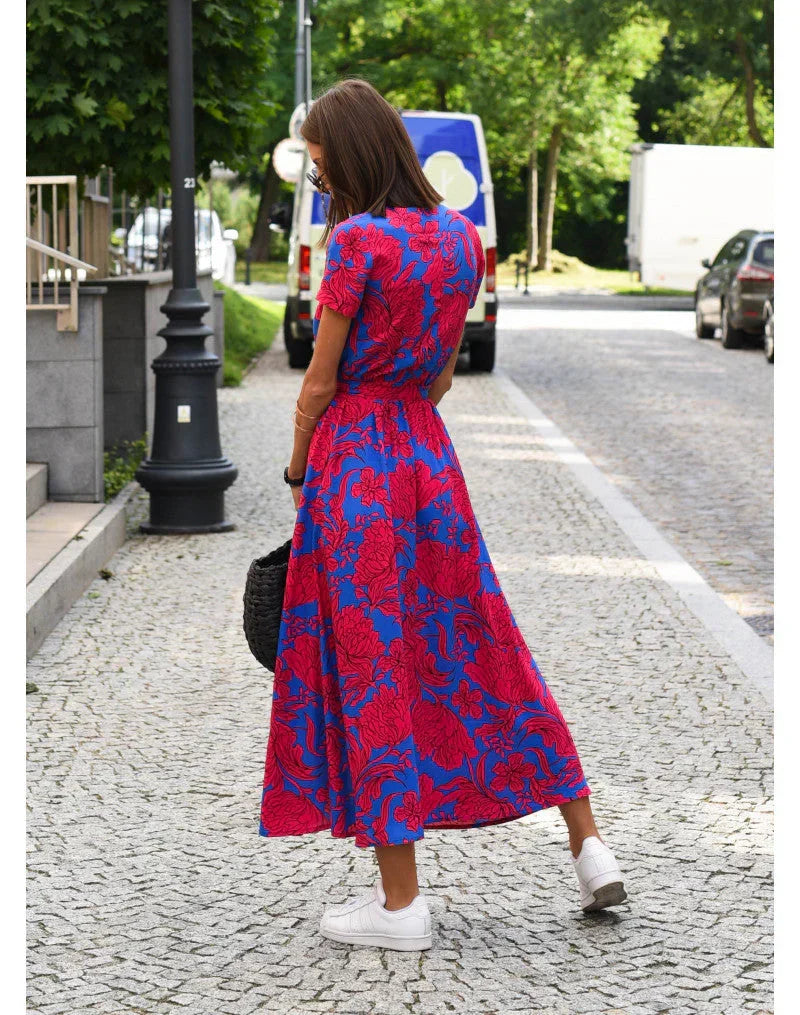 Suzanne | Elegancka zwiewna sukienka