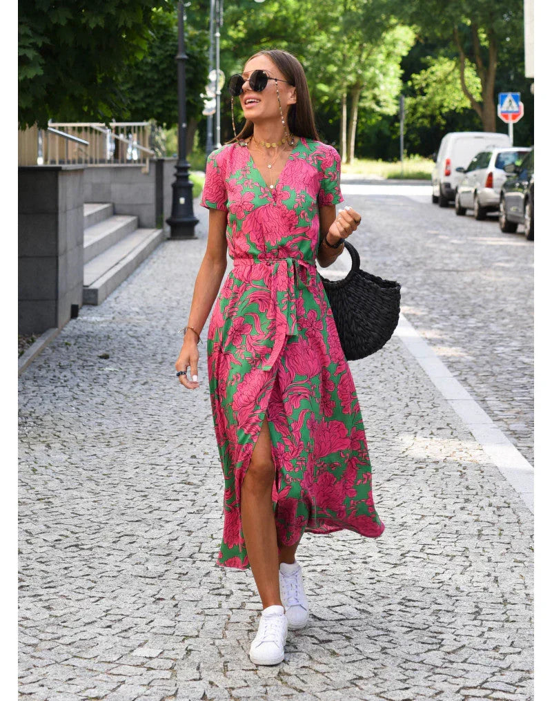 Suzanne | Elegancka zwiewna sukienka
