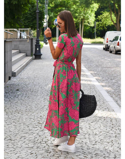 Suzanne | Elegancka zwiewna sukienka