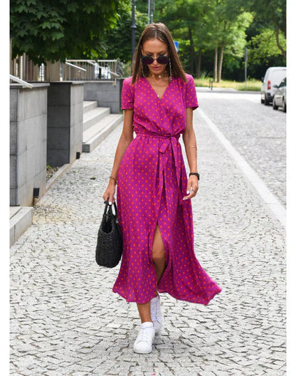 Suzanne | Elegancka zwiewna sukienka