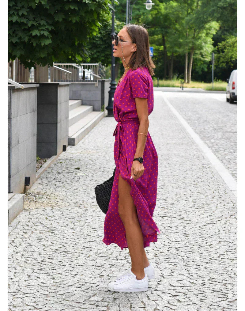 Suzanne | Elegancka zwiewna sukienka
