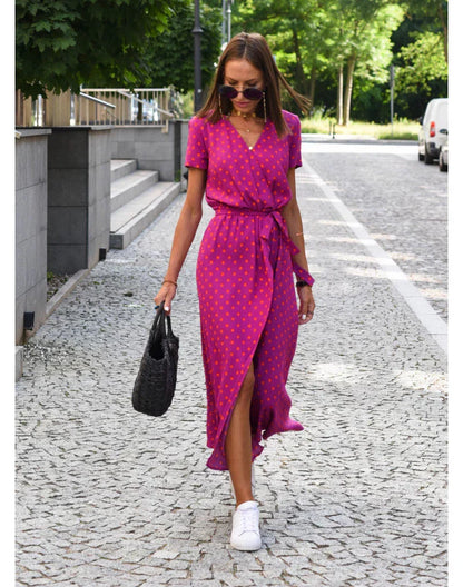 Suzanne | Elegancka zwiewna sukienka