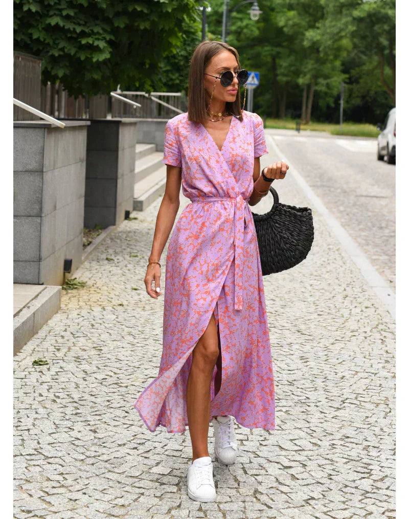 Suzanne | Elegancka zwiewna sukienka
