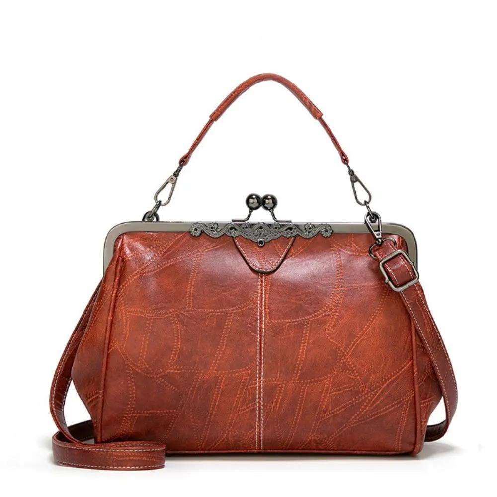 Mila | Ponadczasowa torebka vintage z eleganckim zapięciem na klapę
