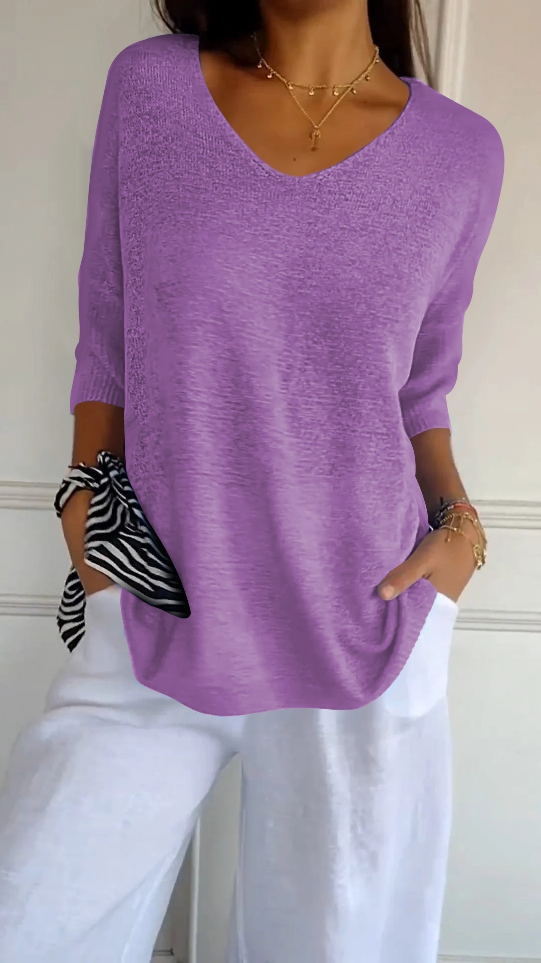 Anna | Szykowny dzianinowy top