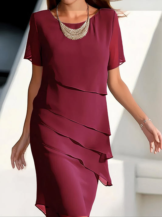 Louise | Elegancka plisowana sukienka