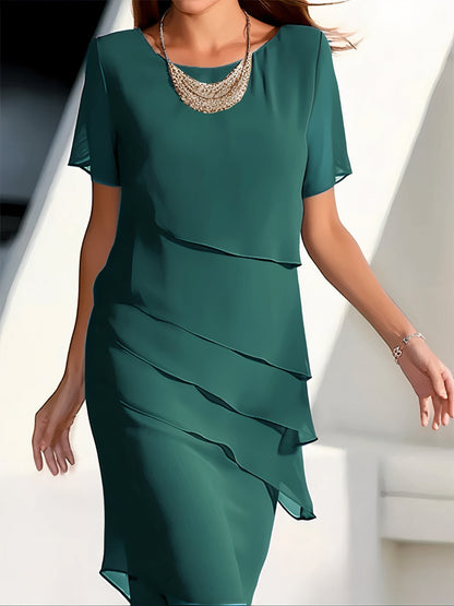Louise | Elegancka plisowana sukienka