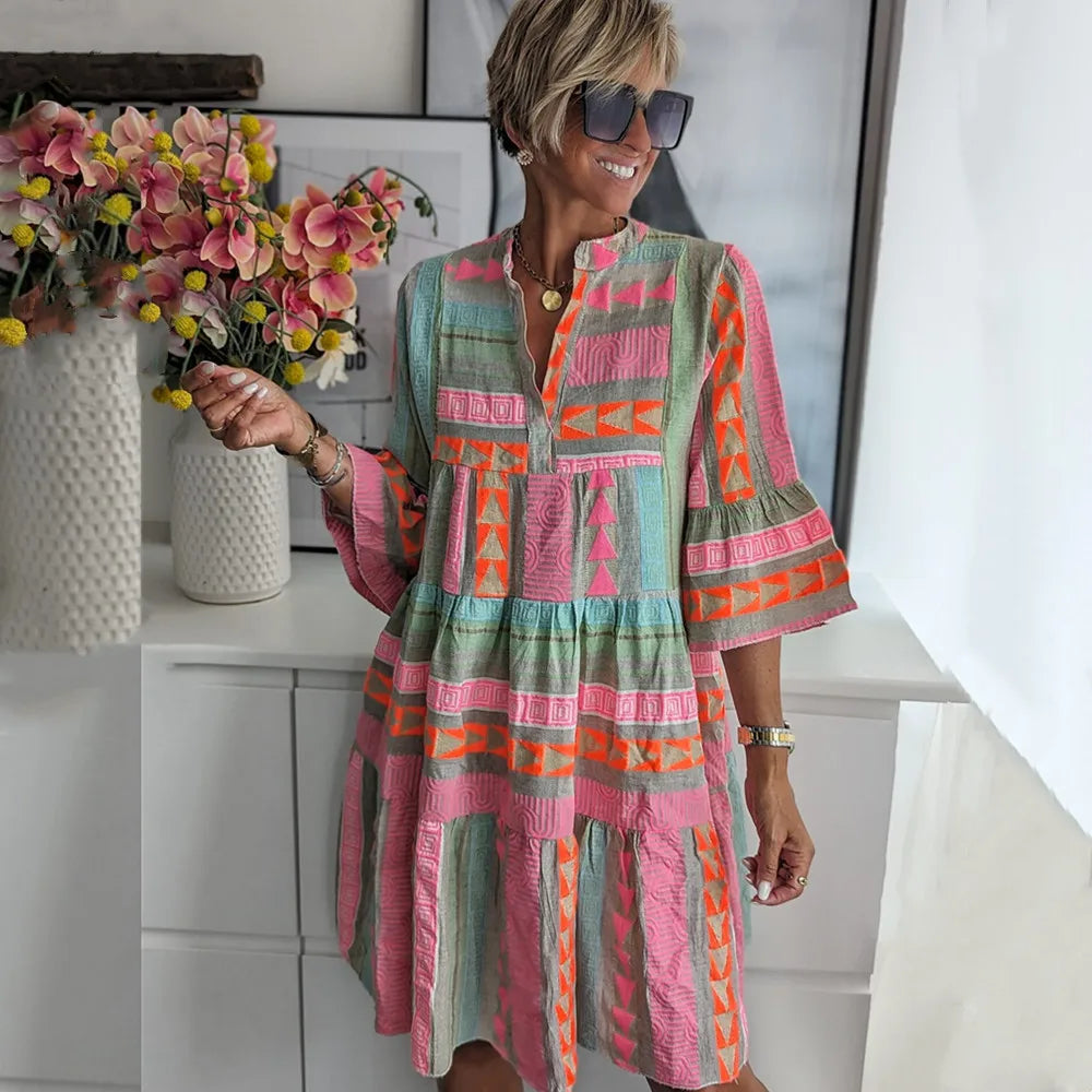 Juliane | Przewiewna sukienka boho