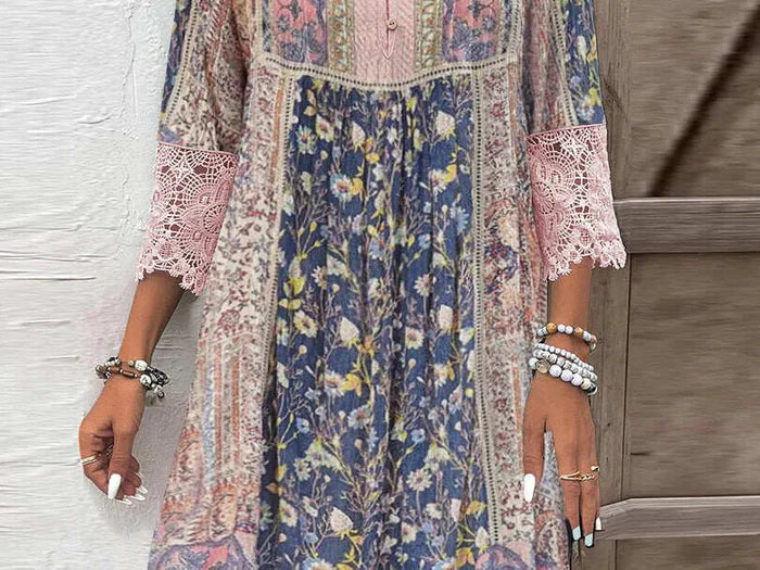 Kirsten | Elegancka sukienka boho