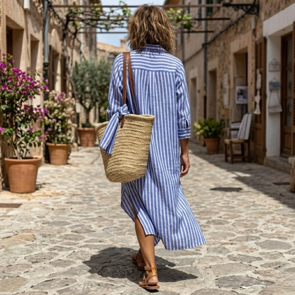 Willow | Elegancka letnia sukienka w paski