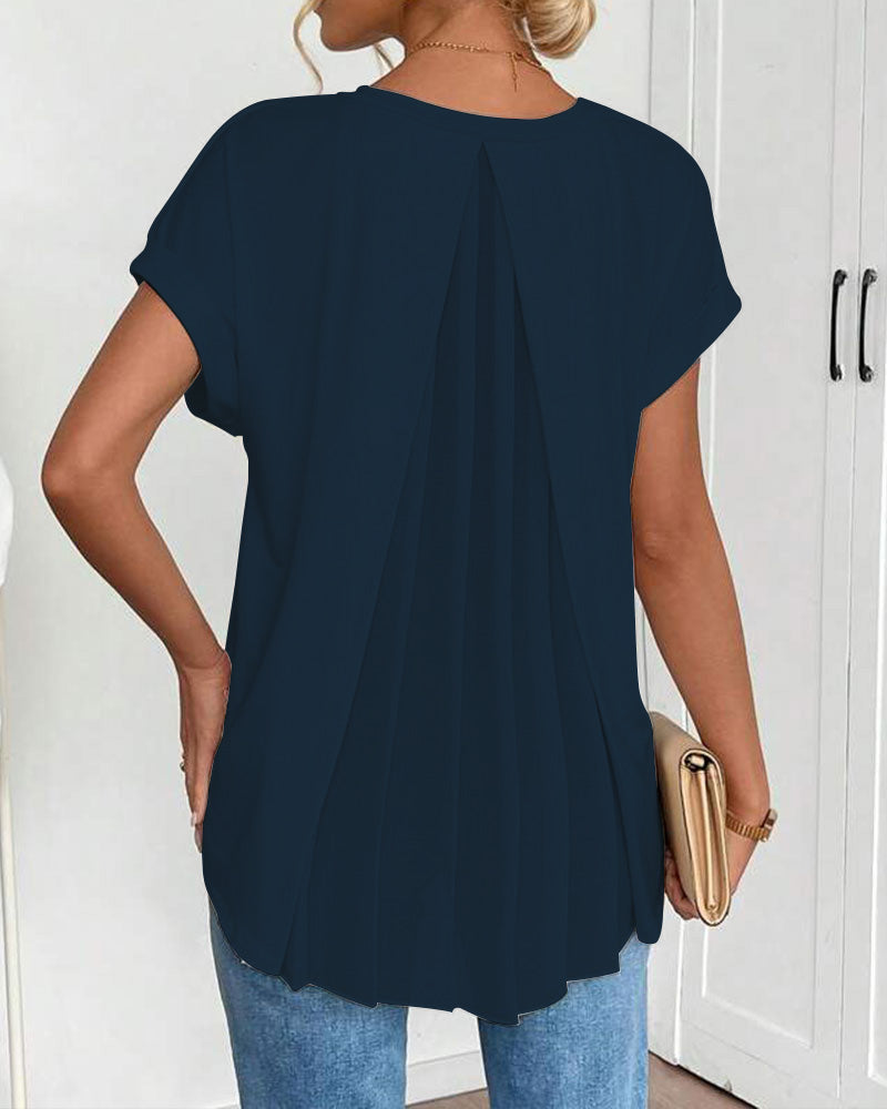 Estella | Luźny T-shirt patchwork