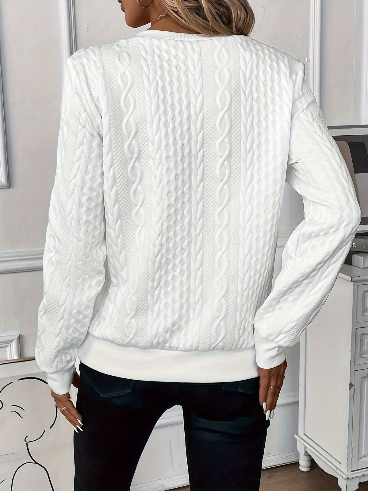 Lucia | Elegancki sweter na zamek