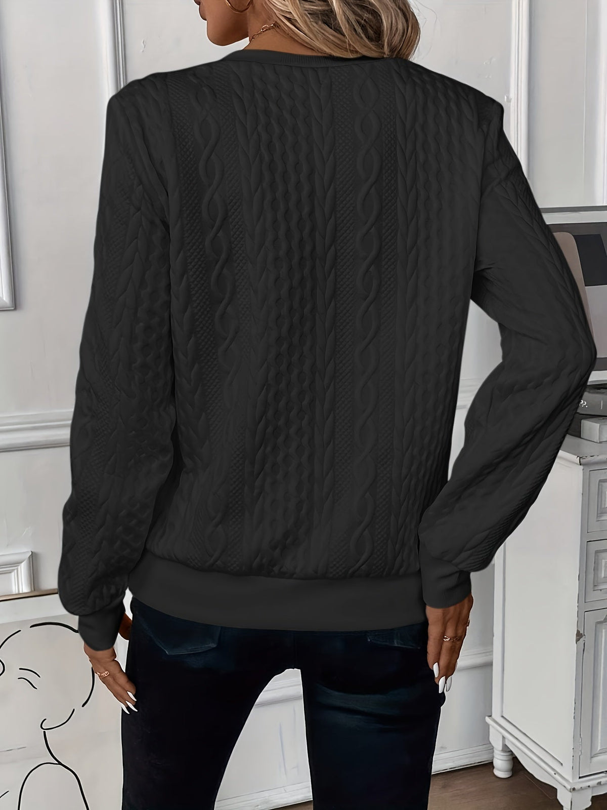 Lucia | Elegancki sweter na zamek