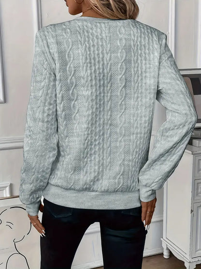 Lucia | Elegancki sweter na zamek
