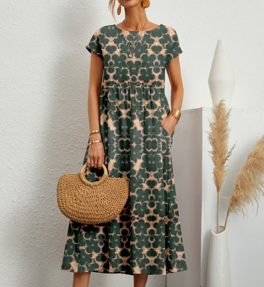 Deborah | Elegancka sukienka w kwiaty