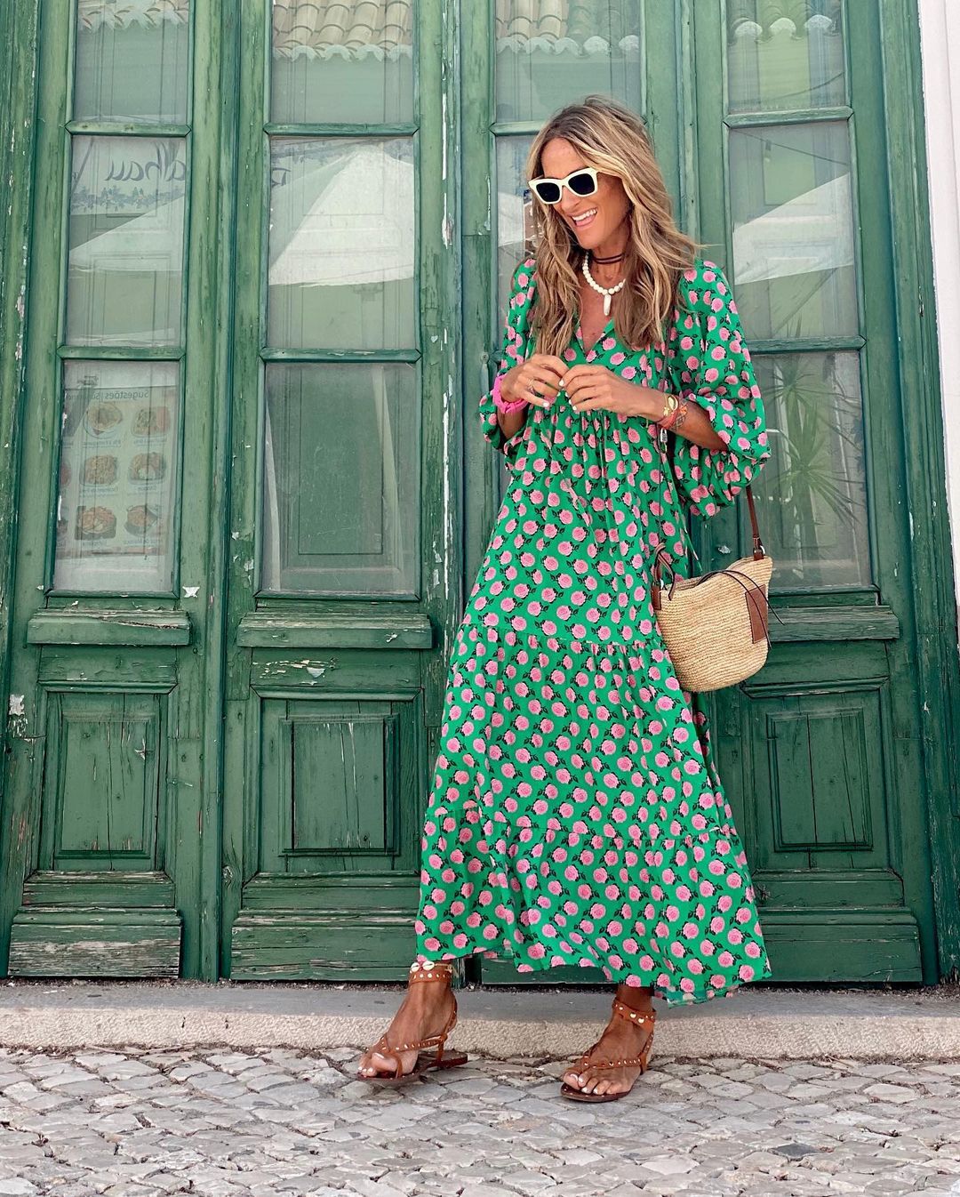 Sylvie | Szykowna sukienka boho