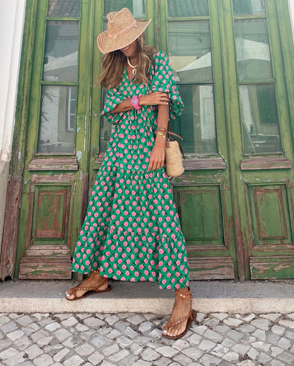 Sylvie | Szykowna sukienka boho