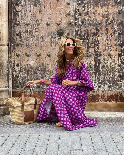 Sylvie | Szykowna sukienka boho